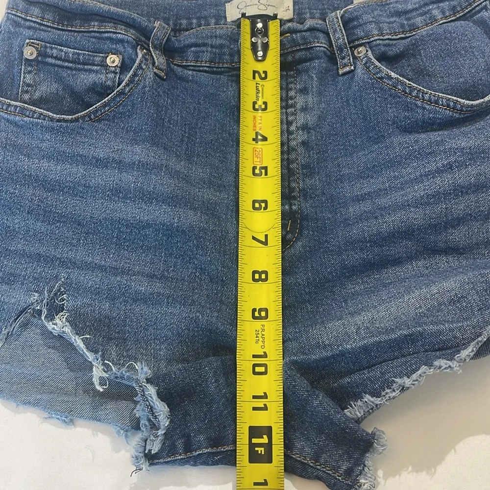 JESSICA SIMPSON SIZE 31 HIGH WAIST Denim Blue Women's Shorts